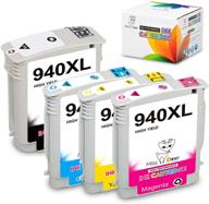 🖨️ miss deer compatible ink cartridge replacement pack for hp 940 940xl high yield - officejet pro 8000 8500 8500a plus printers logo