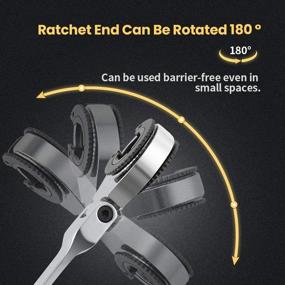 img 2 attached to 🔧 Anbull Flex Head Combination Ratchet with Ratcheting Function