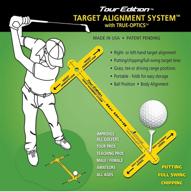 🏌️ enhance your golf swing: tour edition target alignment system device for putting and driving - no stick or rod required! логотип