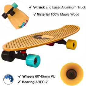 img 1 attached to 🛹 Rev Up Your Riding with Skateboard Muévelo: The Ultimate Beginner to Advanced Complete Set