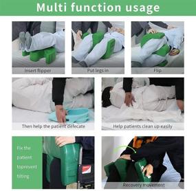 img 2 attached to 🛏️ Multipurpose Golden Mumu Patient Turning Device: Leather Bedside Assist for Elderly or Bedridden Patients