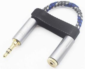 img 2 attached to Female Headphone Earphone Adapter Balanced Portable Audio & Video for MP3 & MP4 Player Accessories