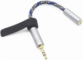 img 4 attached to Female Headphone Earphone Adapter Balanced Portable Audio & Video for MP3 & MP4 Player Accessories