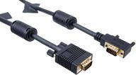 🔌 tripp lite 3-ft. vga coax right angle monitor cable - high resolution with rgb coax (hd15 m/m) logo