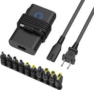 ⚡️ wishinkle laptop charger 45w - compatible with asus toshiba lenovo acer dell hp samsung thinkpad - with 10 optional connectors logo