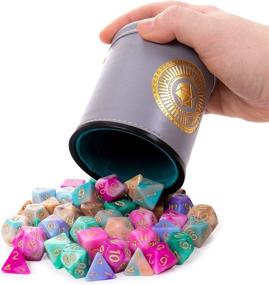 img 2 attached to Captivating Cup Illusion: Two Color Polyhedral Accessory Unveiled