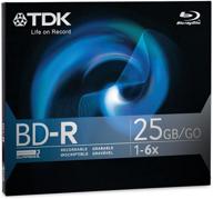 tdk 25gb single layer blu-ray recording disc (no longer manufactured) logo