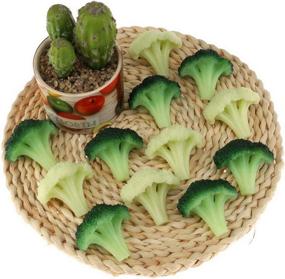 img 1 attached to Gresorth Broccoli Decoration Artificial Vegetable