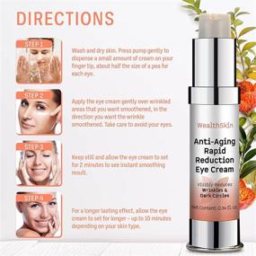 img 1 attached to 🔽 Instantly Reduce Eye Bags, Wrinkles, Dark Circles: Anti-Aging Rapid Reduction Eye Cream in 2 Minutes