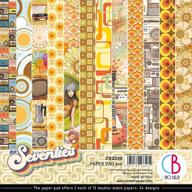 💫 ciao bella paper - embrace retro chic with seventies designs logo