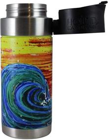 img 1 attached to ☕ Introducing Liquid Hardware Aurora: Your Ultimate Magnetic Quick Stick Lid Travel Coffee Mug - Sunset Surf, 16 oz