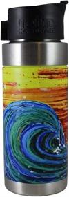 img 2 attached to ☕ Introducing Liquid Hardware Aurora: Your Ultimate Magnetic Quick Stick Lid Travel Coffee Mug - Sunset Surf, 16 oz