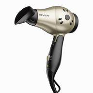 compact folding handle travel hair dryer: revlon 1875w for efficient styling on-the-go! logo