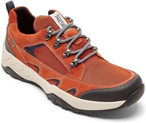 img 4 attached to Rockport Spruce Blucher Walking Shoes in Mustard: Style and Comfort for All-Day Adventures