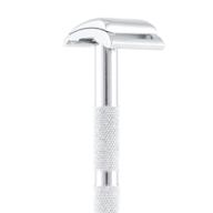 merkur moustache eyebrow safety razor logo