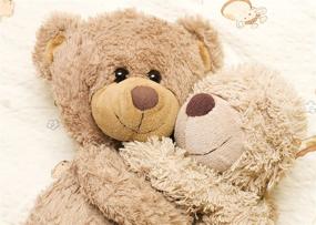 img 3 attached to GESEN 7X5ft Teddy Bear Children Doll Seamless Vinyl Photography Backdrop: Captivating Studio Props for Memorable Photos - GESEN79