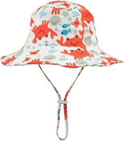 img 2 attached to 🧢 Protective Boys' Accessories: Sun Hat Boys Floppy Hat at Hats & Caps