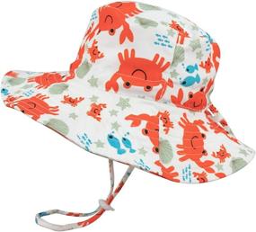 img 3 attached to 🧢 Protective Boys' Accessories: Sun Hat Boys Floppy Hat at Hats & Caps