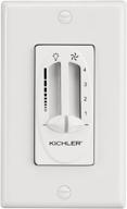 🔌 ivory kichler 337010iv accessory fan with 4-speed-light dimmer (unpainted) логотип