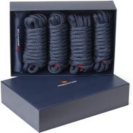 🚤 ultimate predator hi-performance dock lines bag set - premium ropes for boats & seamless docking логотип