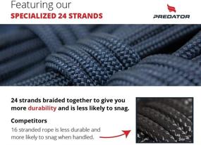 img 1 attached to 🚤 Ultimate PREDATOR Hi-Performance Dock Lines Bag Set - Premium Ropes for Boats & Seamless Docking