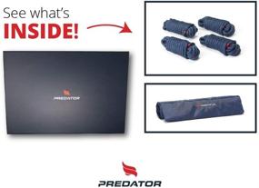 img 3 attached to 🚤 Ultimate PREDATOR Hi-Performance Dock Lines Bag Set - Premium Ropes for Boats & Seamless Docking