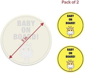 img 2 attached to Baby Board Safety Cars Stickers