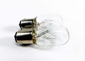 img 2 attached to 🔌 2PCW: Clear Push-in Sewing Machine Light Bulbs - 2 Pack, 120V-15W - Compatible with Singer Featherweights and More - Generic Product (Not Manufactured by Singer)