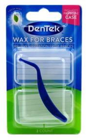 img 2 attached to Durable DenTek Wax for Braces - 2 Count