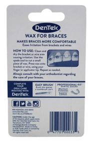 img 3 attached to Durable DenTek Wax for Braces - 2 Count