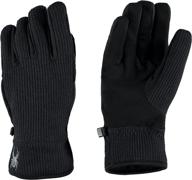 🧤 stay warm and connected: spyder men's core sweater conduct gloves логотип