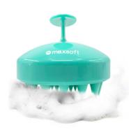 💆 maxsoft hair scalp massager shampoo brush: optimal care for your scalp logo