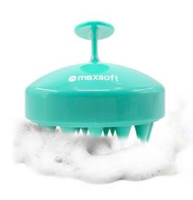 img 4 attached to 💆 MAXSOFT Hair Scalp Massager Shampoo Brush: Optimal Care for Your Scalp