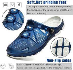 img 1 attached to DimaiGlobal Men's Outdoor Walking Sandals Slippers, Shoes, Mules & Clogs