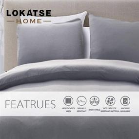 img 3 attached to LOKATSE HOME Washable Pillowcase Comfortable