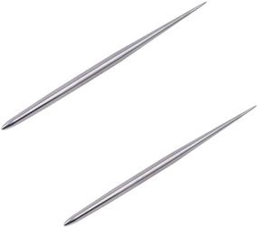 img 4 attached to 🔨 2-Pack Stainless Steel Needles Detail Tool for Pottery Modeling, Carving, Sculpting, and Ceramics