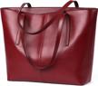seammer womens leather handbag shoulder women's handbags & wallets logo