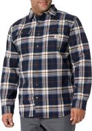 👕 carhartt heavyweight flannel mineral x large men's clothing: ultimate comfort & quality logo