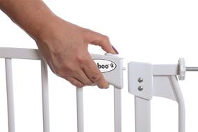 img 2 attached to 🐾 Convenient & Versatile: Bindaboo Swing-Close Expandable Pet Gate - Keeping your Pets Safe & Secure