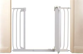 img 3 attached to 🐾 Convenient & Versatile: Bindaboo Swing-Close Expandable Pet Gate - Keeping your Pets Safe & Secure