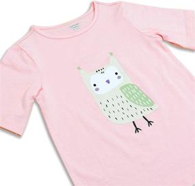 img 1 attached to GLASH Kids Little Short Sleeve T Shirts Girls' Clothing and Tops, Tees & Blouses