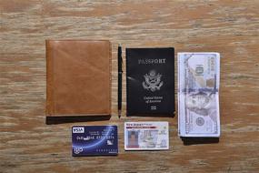img 3 attached to 🧳 Outrip Blocking Travel: Stylish Leather Passport Travel Accessories and Wallets