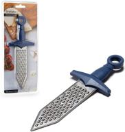 gratiator stainless sword shaped grating utensil logo