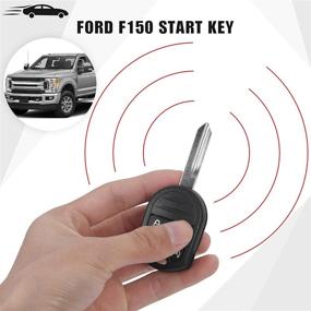 img 1 attached to 🔑 High-Performance Car Key Fob for Ford F150 Pick-up 2011-2014, F250/ F350/ F-450/ F-550/ F-650/ F-750 2011-2016, Flex 2015 Push to Start Ignition Smart Key with Self-Programming Feature, Genuine OEM (CWTWB1U793)