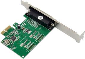 img 1 attached to 💻 X-MEDIA XM-PEX-1P: Высокоскоростная параллельная карта PCI Express с разъемом DB25 и чипсетом WCH382L - идеальная поддержка ECP/EPP/SPP.