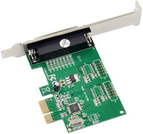 img 2 attached to 💻 X-MEDIA XM-PEX-1P: Высокоскоростная параллельная карта PCI Express с разъемом DB25 и чипсетом WCH382L - идеальная поддержка ECP/EPP/SPP.