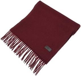 img 2 attached to 🧣 Italian Cashmere Scarf for Men by Freeman Men's Accessories - Premium Scarves