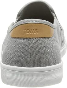 img 2 attached to 👟 TOMS Drizzle Heritage Canvas Slip-On Shoes