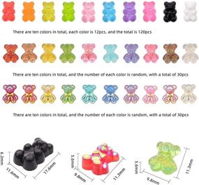 img 3 attached to Charms Candy Kawaii Supplies Colors