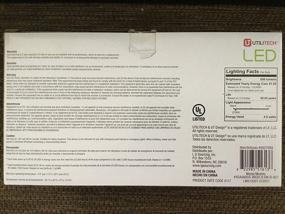 img 3 attached to Enhanced Lighting Efficiency: Utilitech 3 Pack BR30 Dimmable LEDs - Ideal Replacement